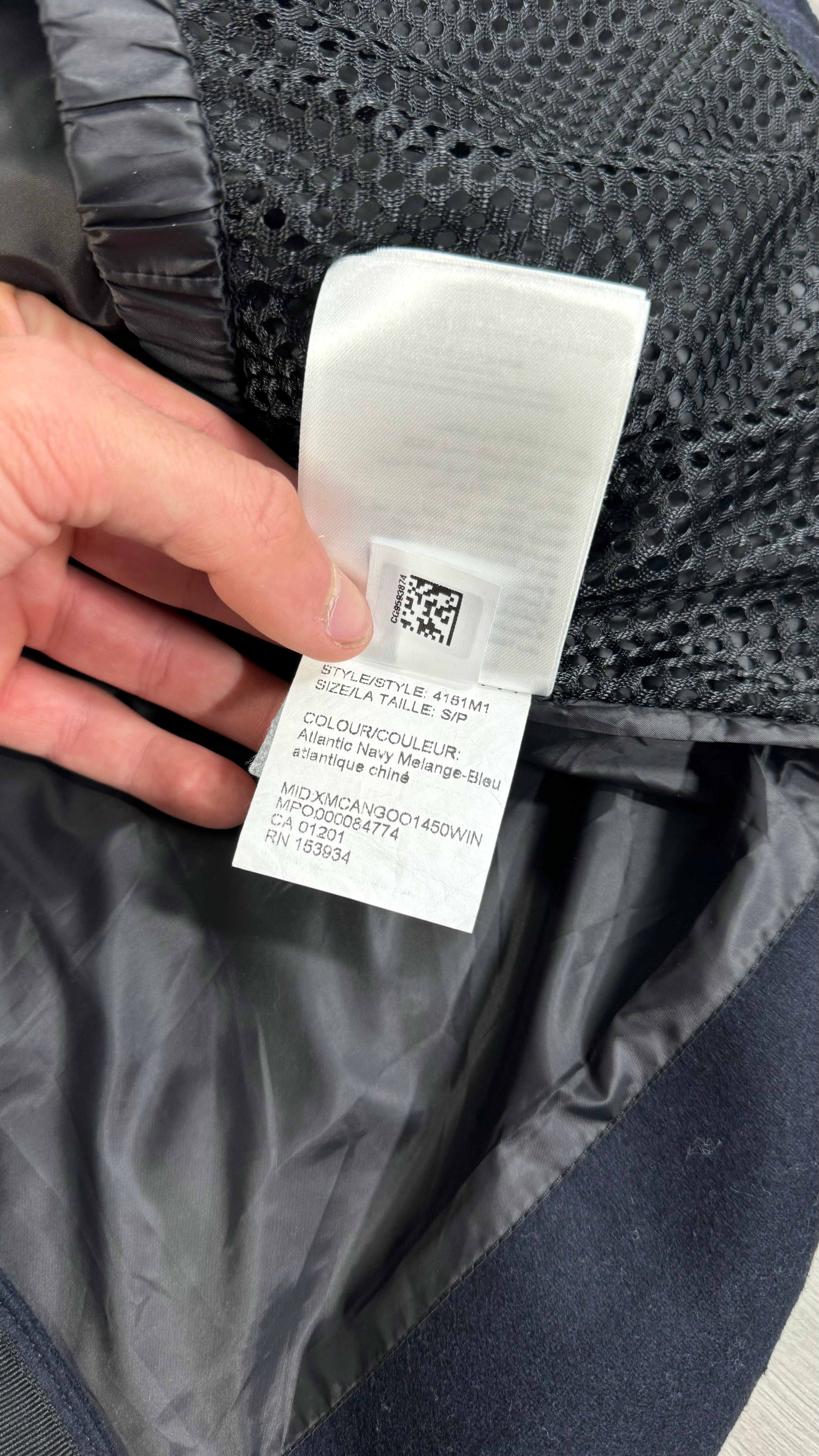 Canada Goose Atlantic Navy Wool Garson Gilet
