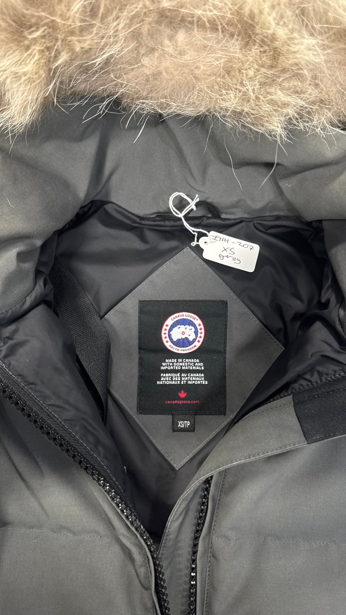 Canada Goose Graphite Grey Chelsea Parka