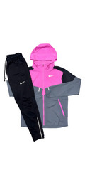 Nike Pink UV Jacket With Black Phenom Bottoms