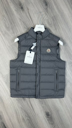 Moncler Barthe Grey Short Down Gilet