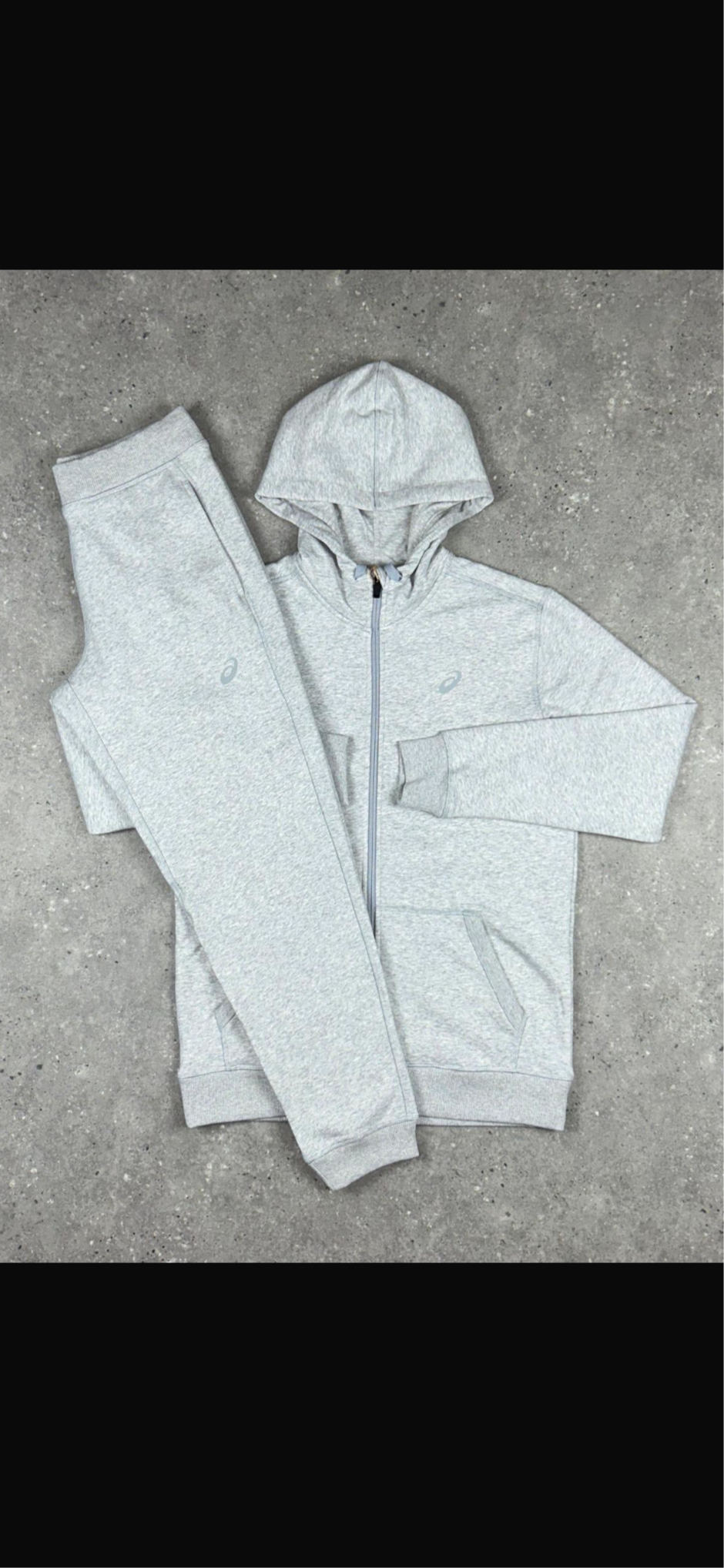 Asics Club Grey Tracksuit