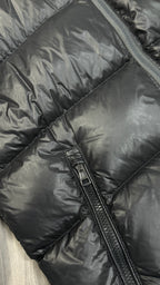 Moncler Black Zyn Short Down Jacket