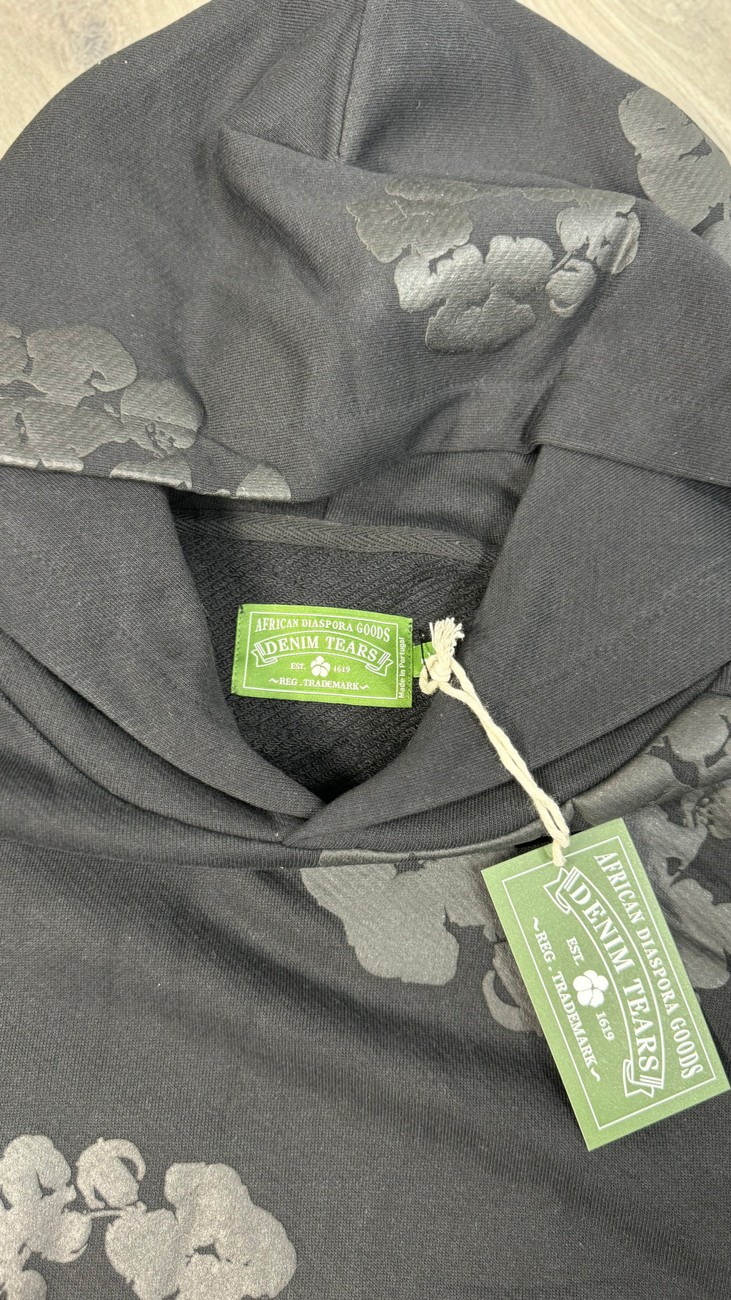 Denim Tears Black on Black Tracksuit