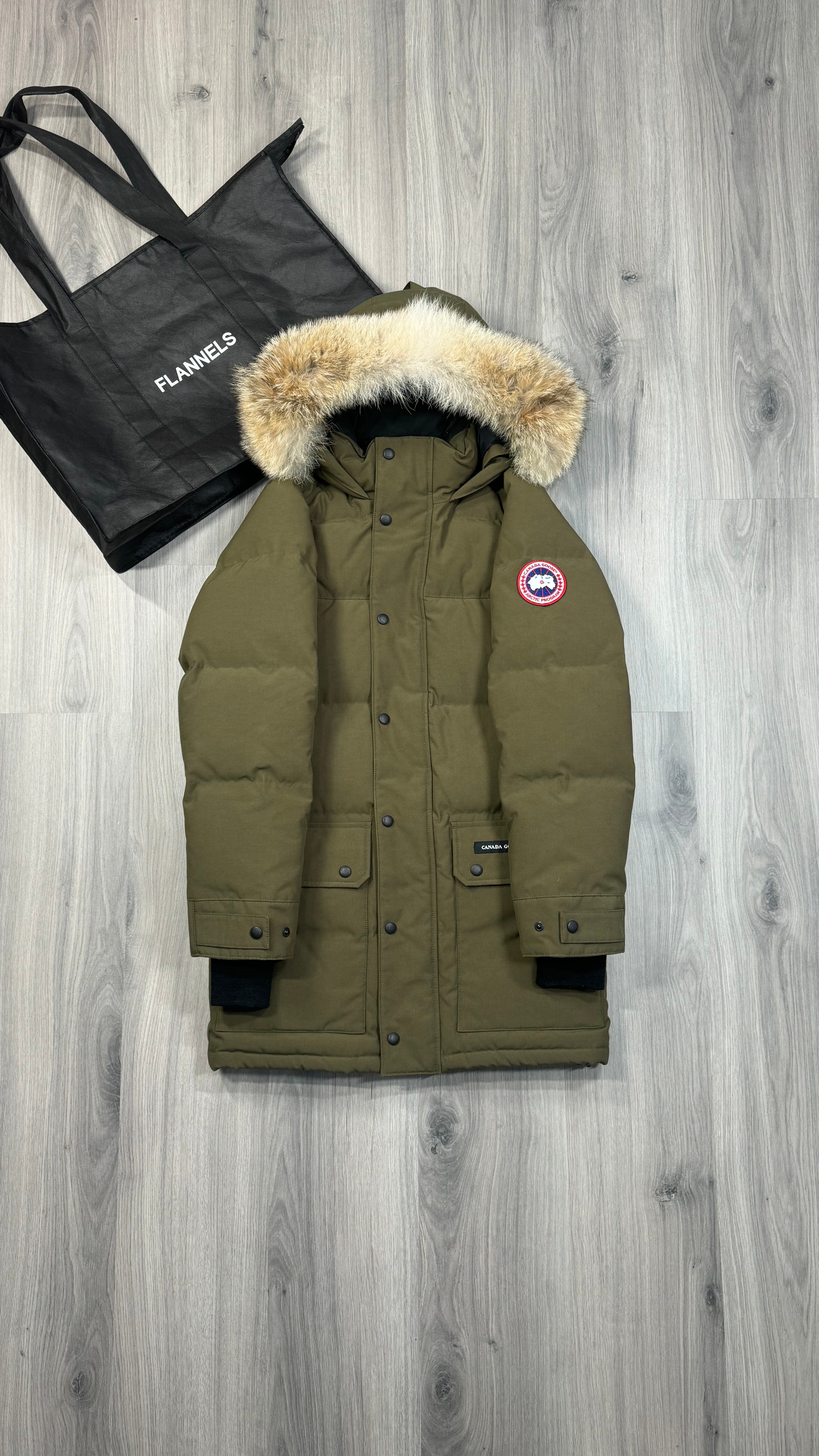 Canada Goose Khaki Emory Parka