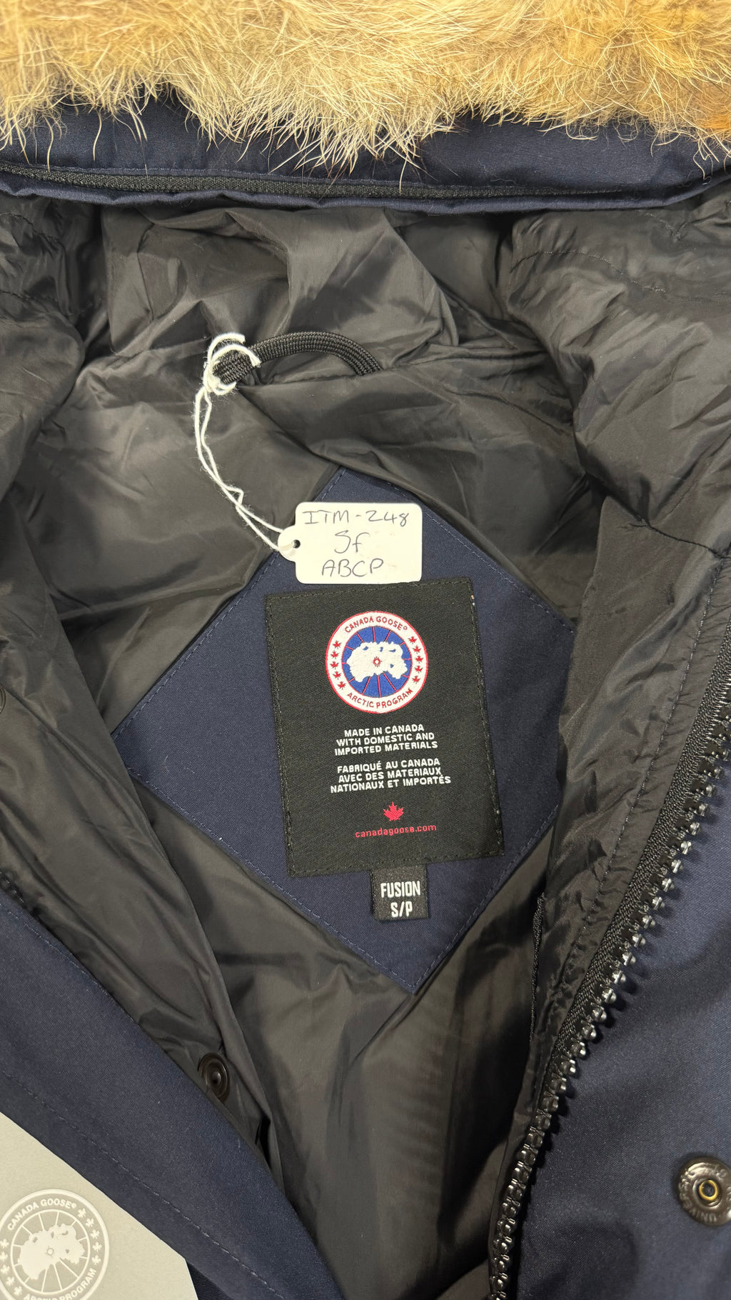 Canada Goose Admiral Blue Carson Parka