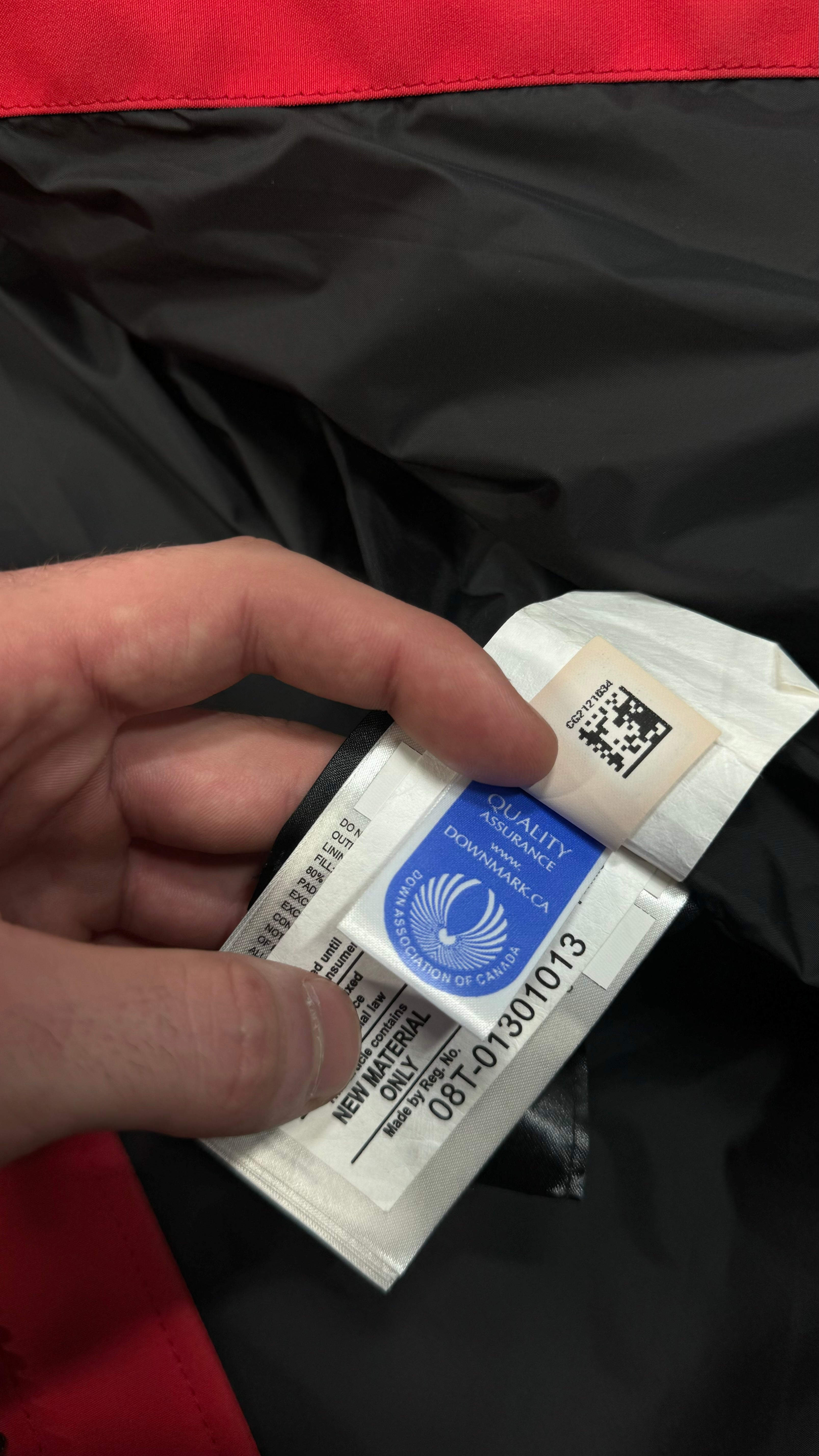 Canada Goose Red Wyndham Parka