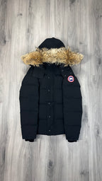 Canada Goose Black Wyndham parka