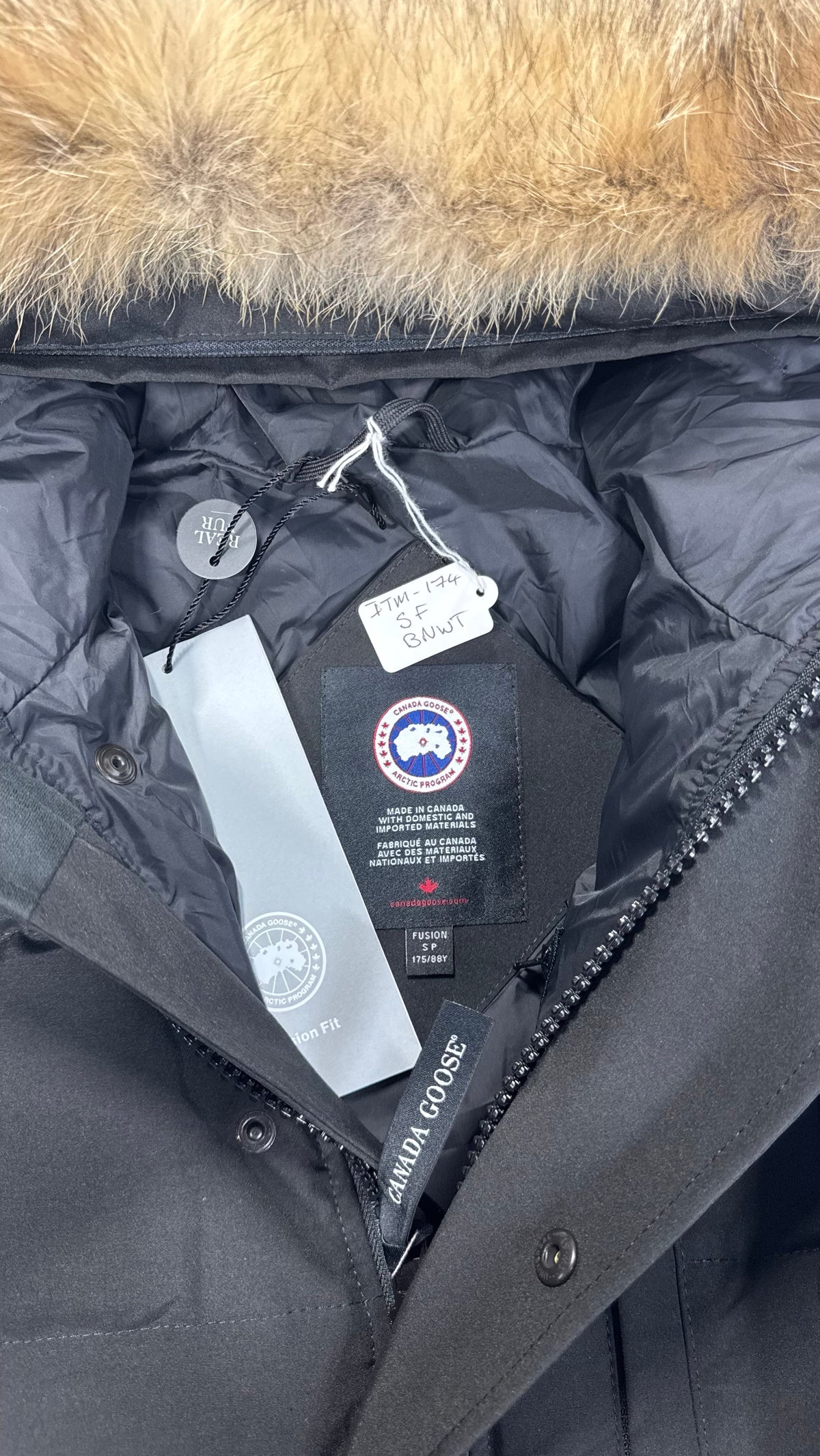 Canada Goose Black Carson Parka