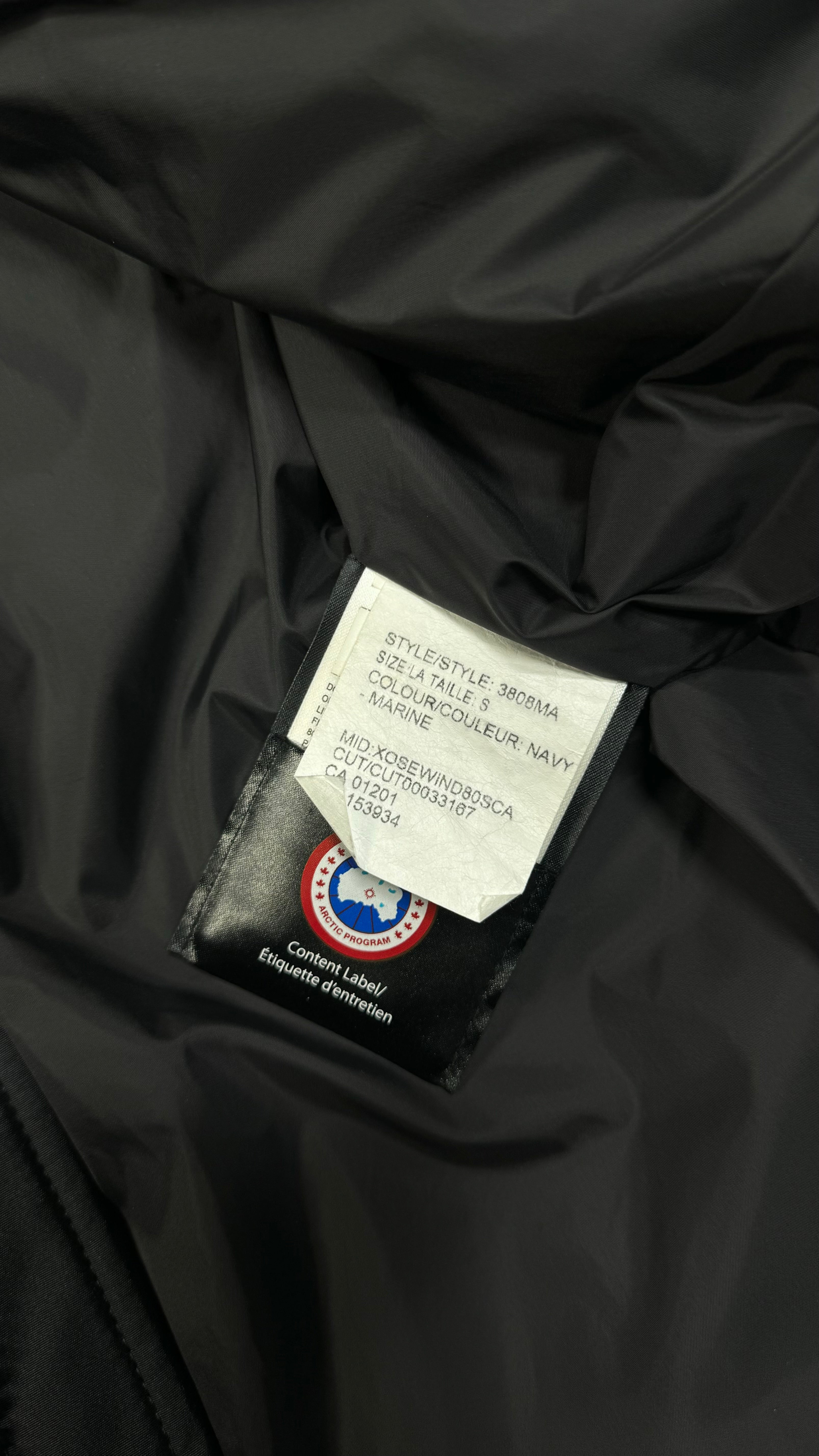 Canada Goose Marine Navy Wyndham Parka
