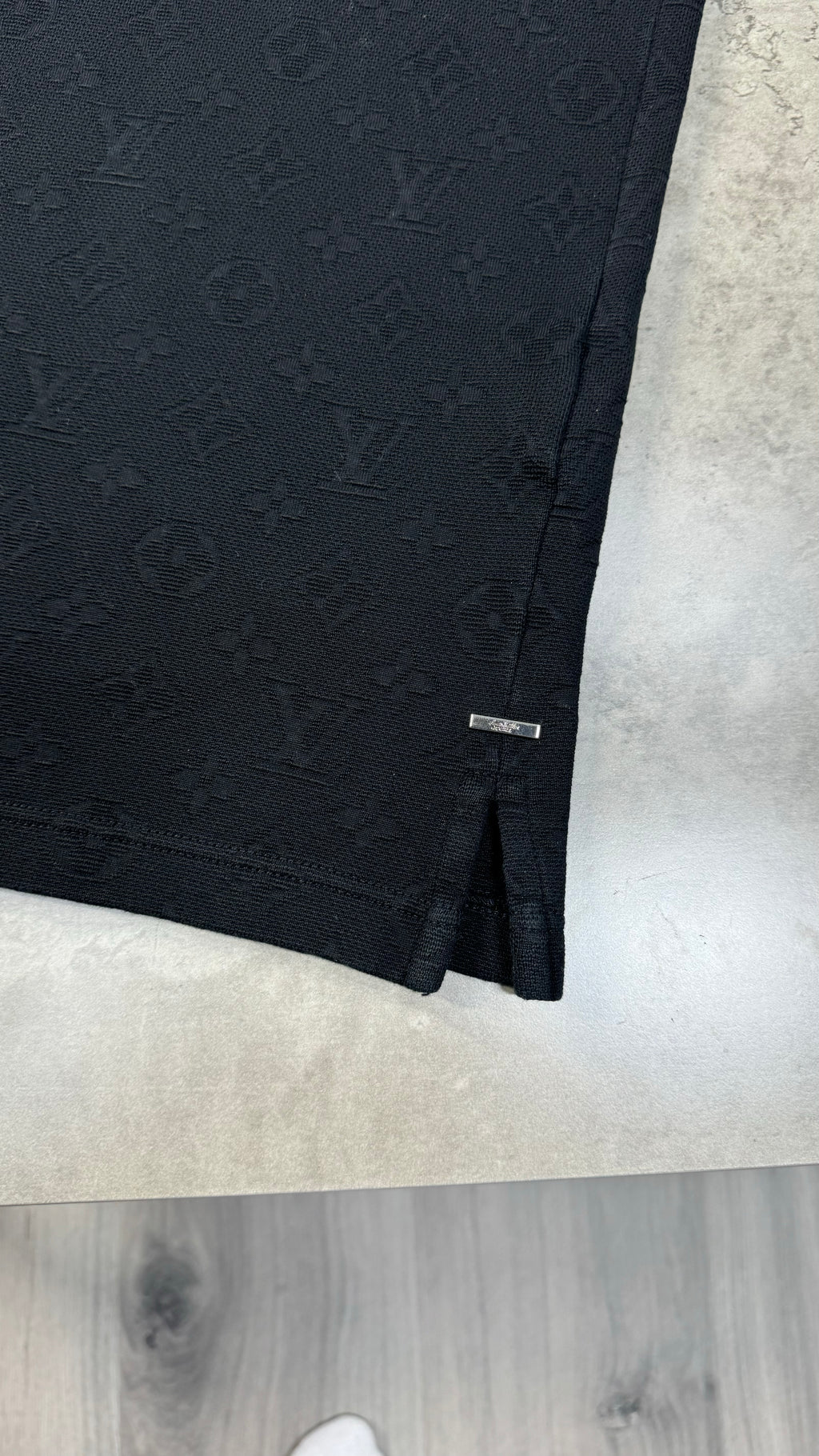 Louis Vuitton Black 3D Print T-shirt