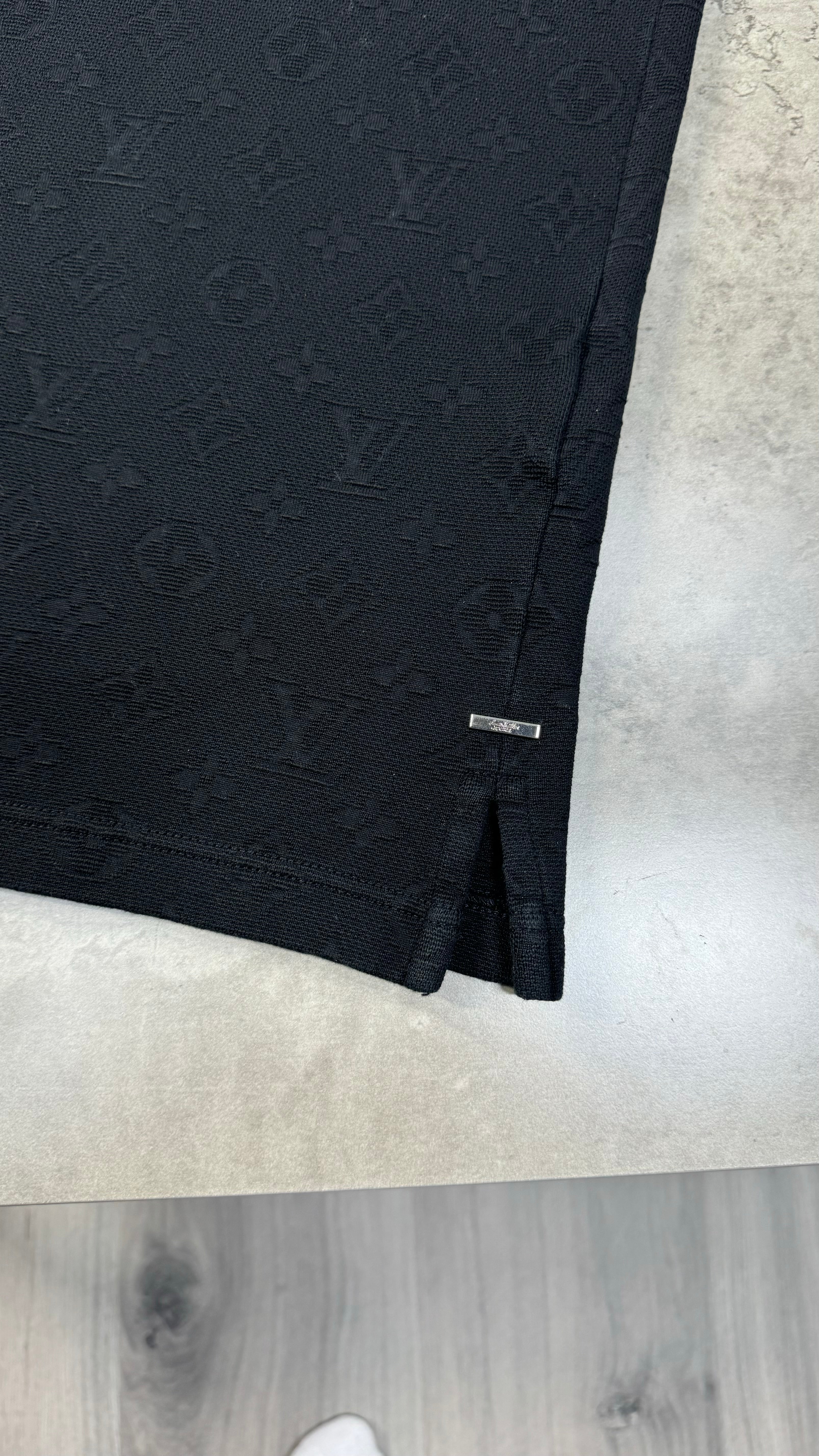Louis Vuitton Black 3D Print T-shirt