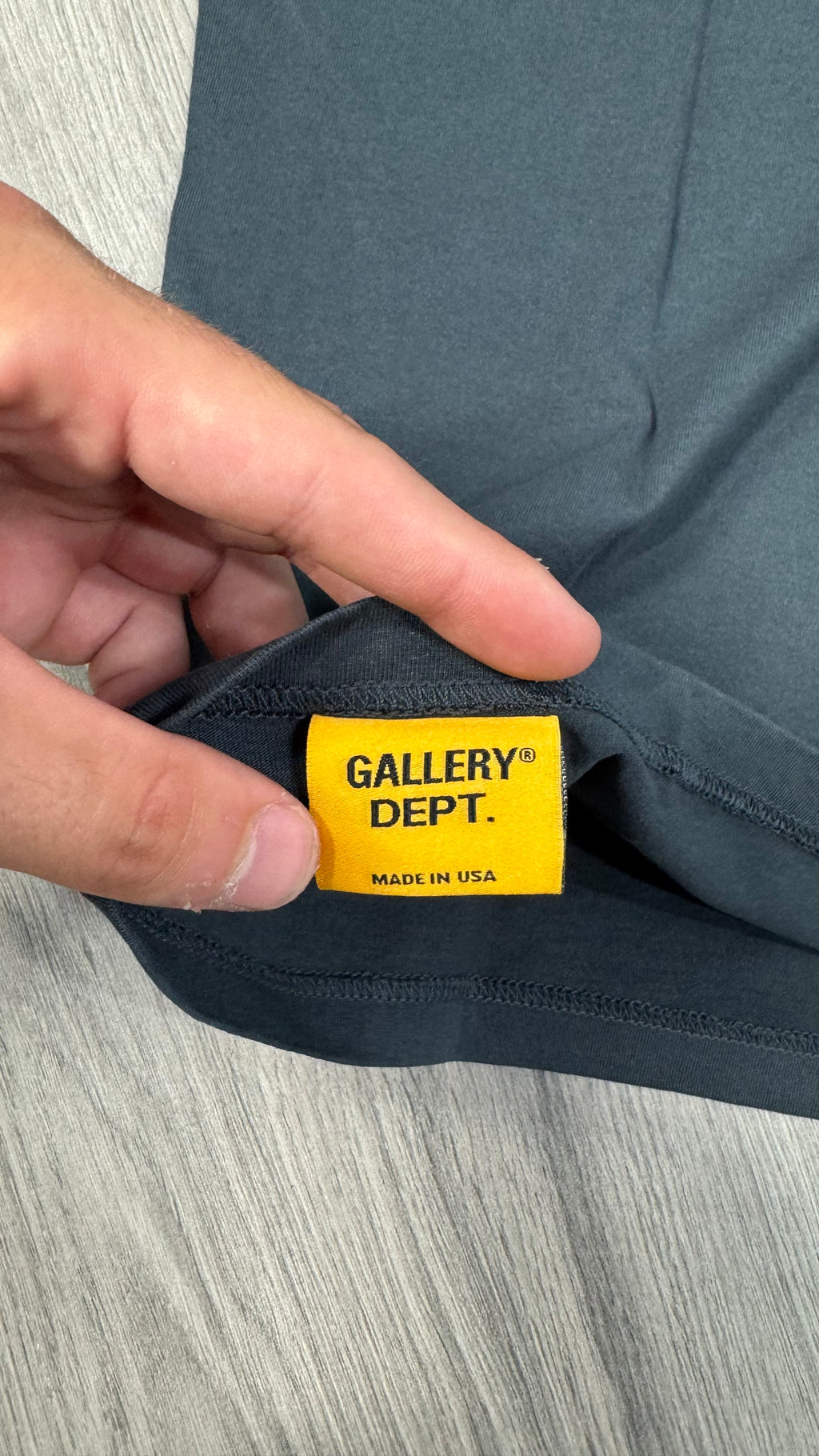Gallery Dept Navy T-shirt