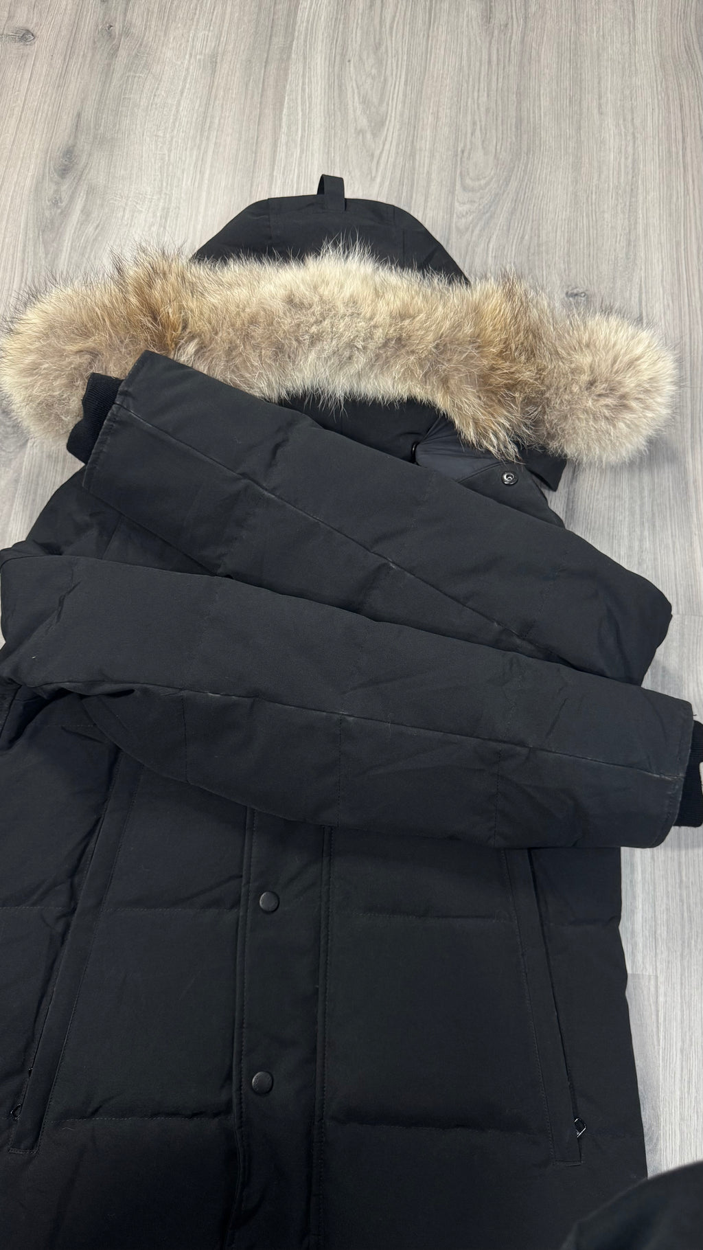 Canada Goose Black Wyndham Parka
