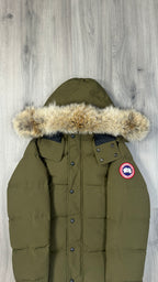 Canada Goose Khaki Wyndham Parka