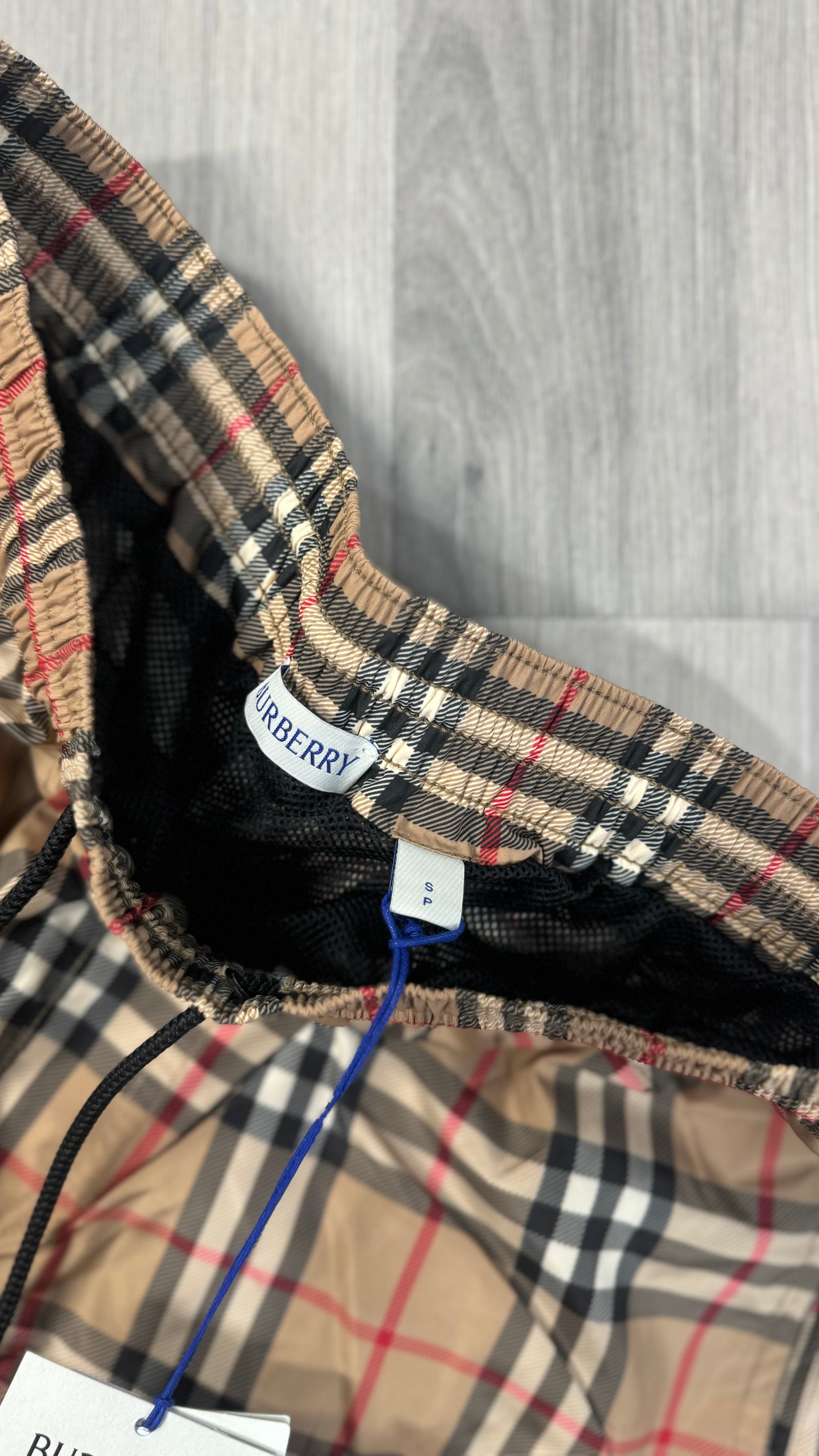 Burberry Small Check Swim Shorts