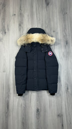 Canada Goose Marine Navy Wyndham Parka