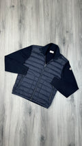 Moncler Navy Zip Up Cardigan Jacket
