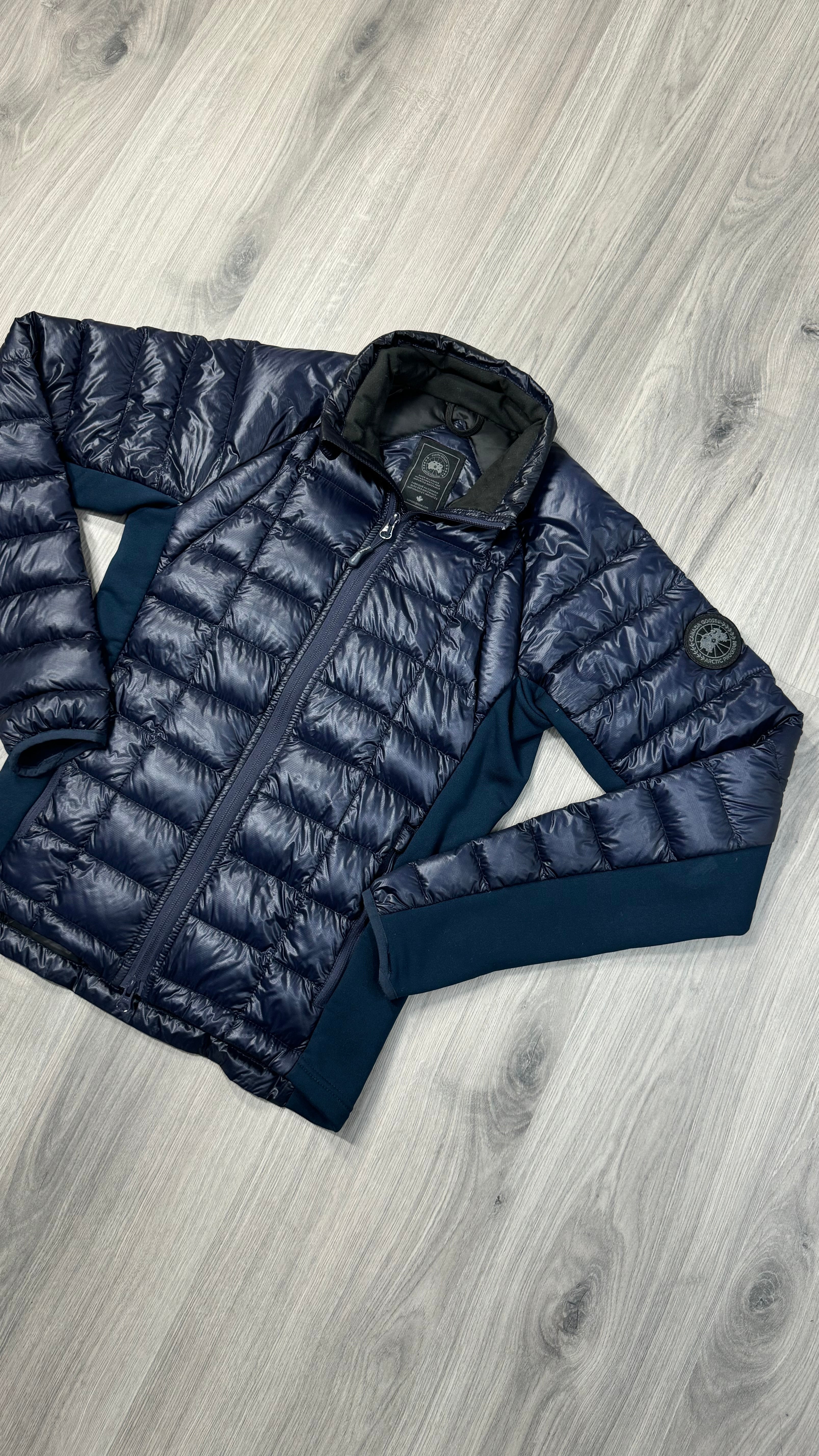 Canada Goose Black Badge Admiral Navy Hybridge Lite Jacket