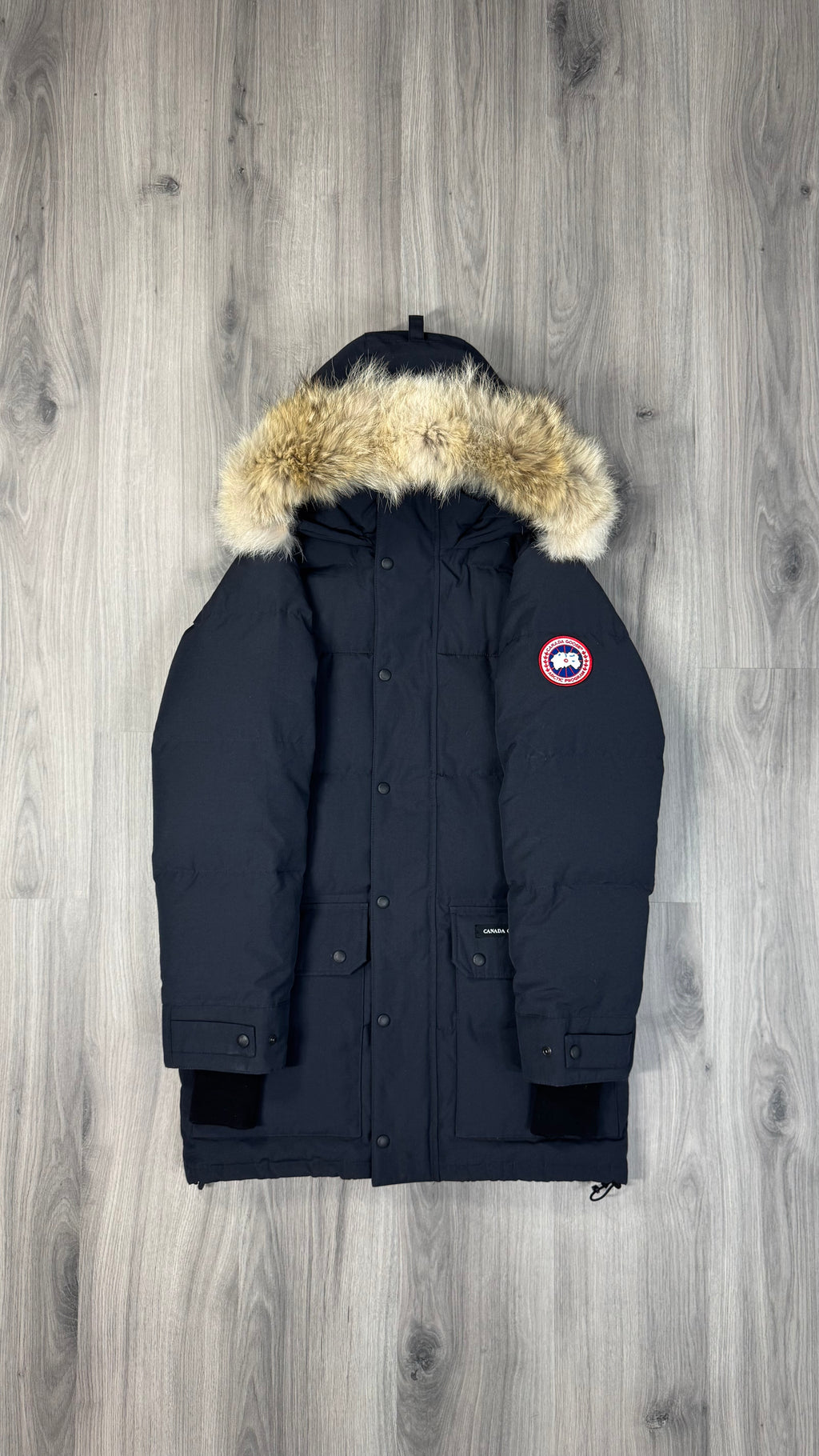 Canada Goose Marine Navy Emory Parka Size Large