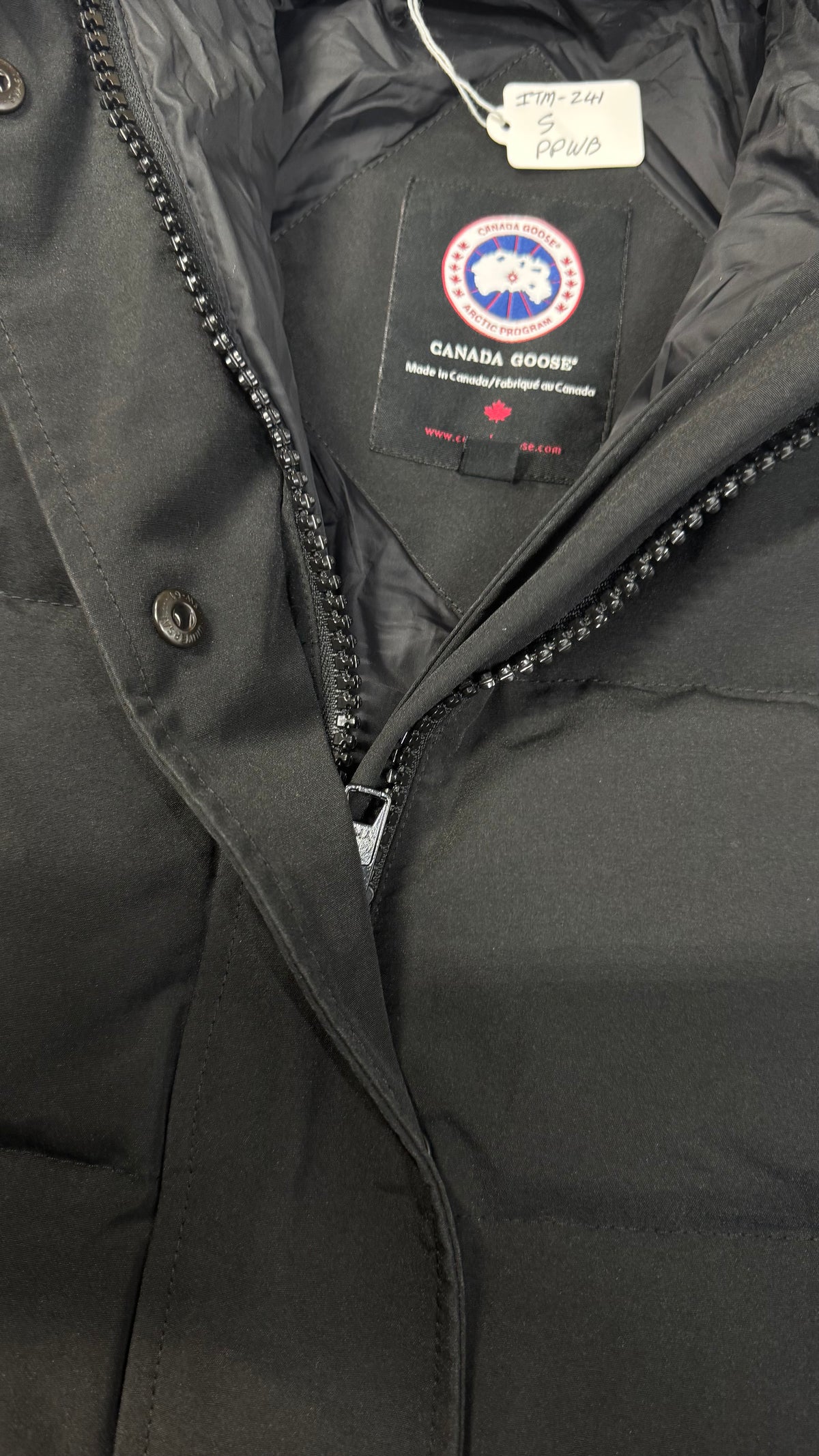 Canada Goose Women’s Black Portland Parka