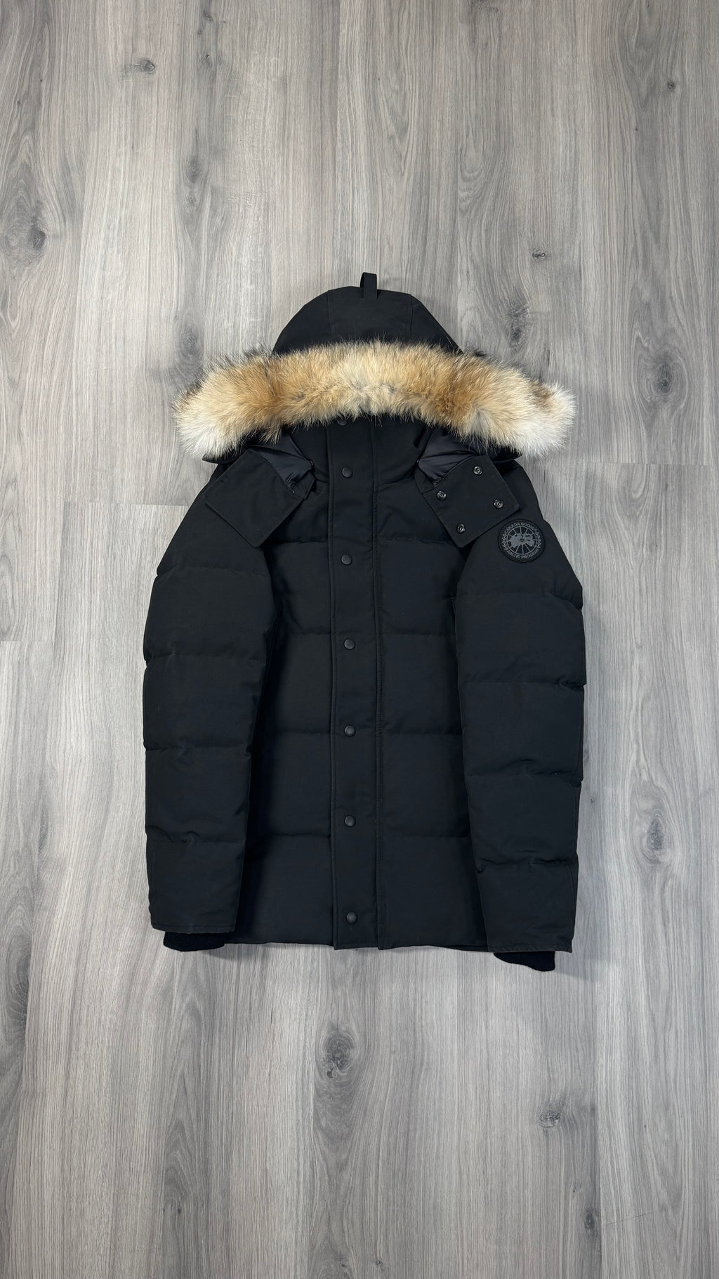 Canada Goose Black Badge Black Wyndham Parka