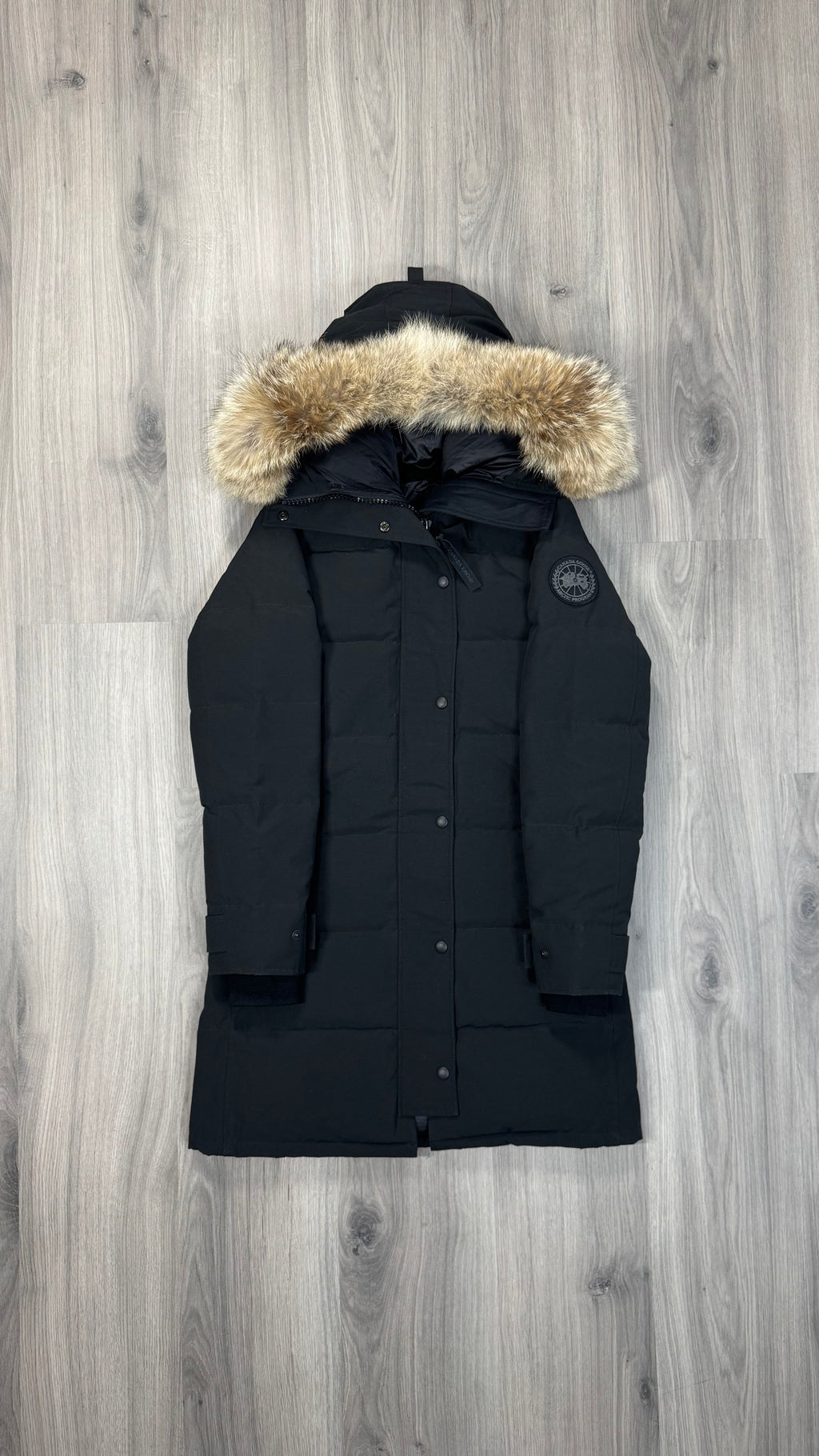Canada Goose Women’s Black badge Black Shelburne parka