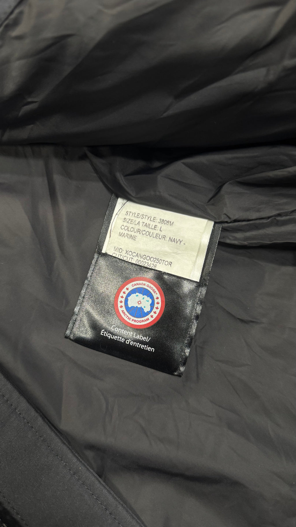 Canada Goose Marine Navy Wyndham Parka