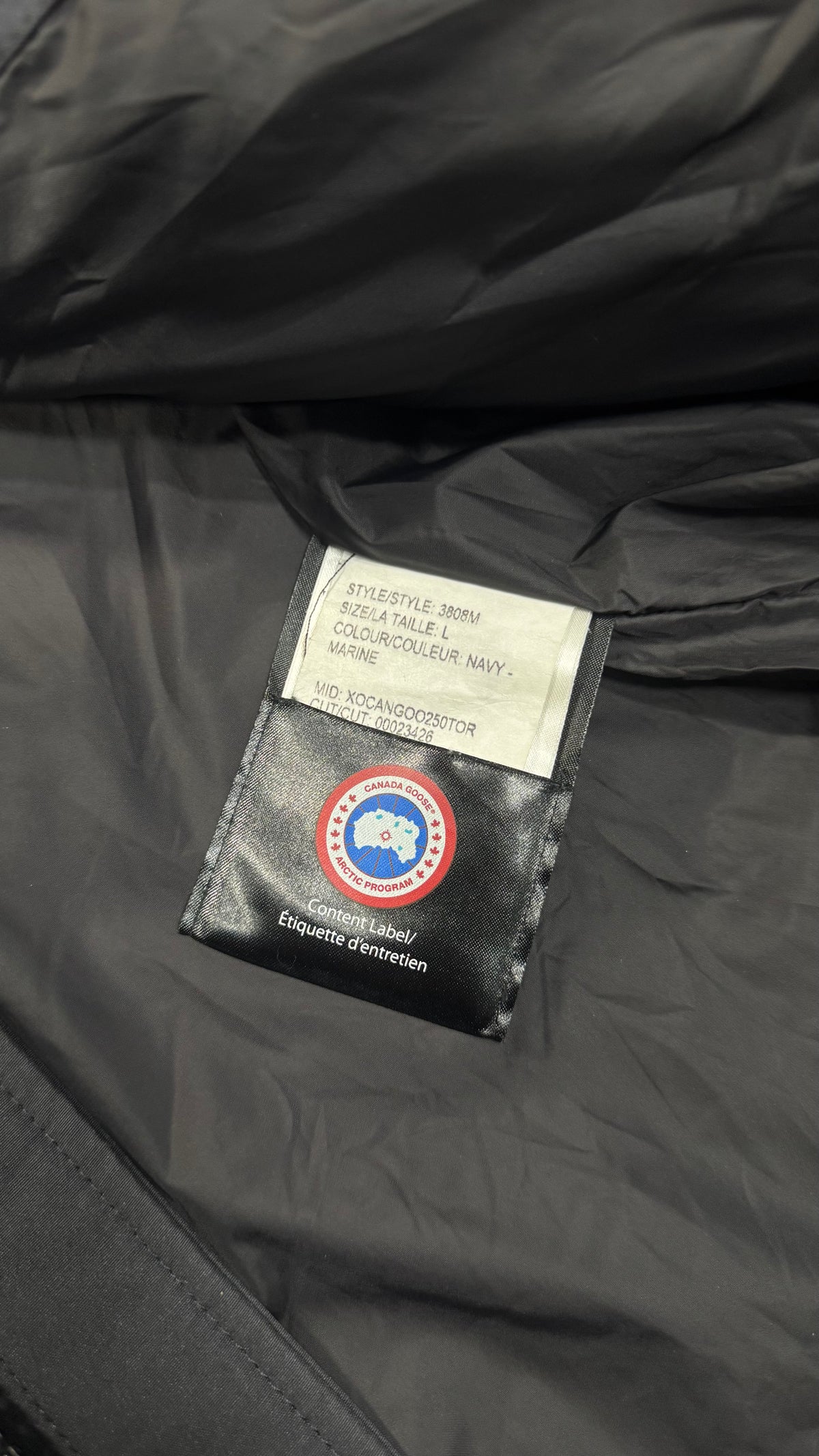 Canada Goose Marine Navy Wyndham Parka