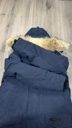 Canada Goose Marine Navy Black Badge Langford Parka