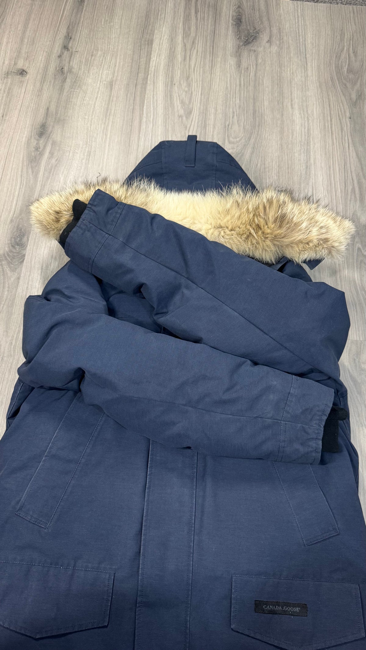 Canada Goose Marine Navy Black Badge Langford Parka
