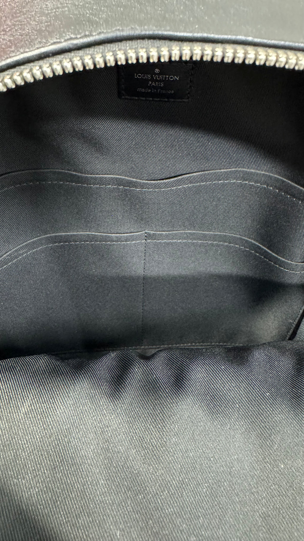 Louis Vuitton Josh Backpack In Monogram Macassar Canvas With Black Leather