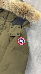 Canada Goose Khaki Military Green Wyndham Parka