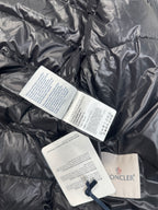 Moncler Black Gilere hooded down jacket