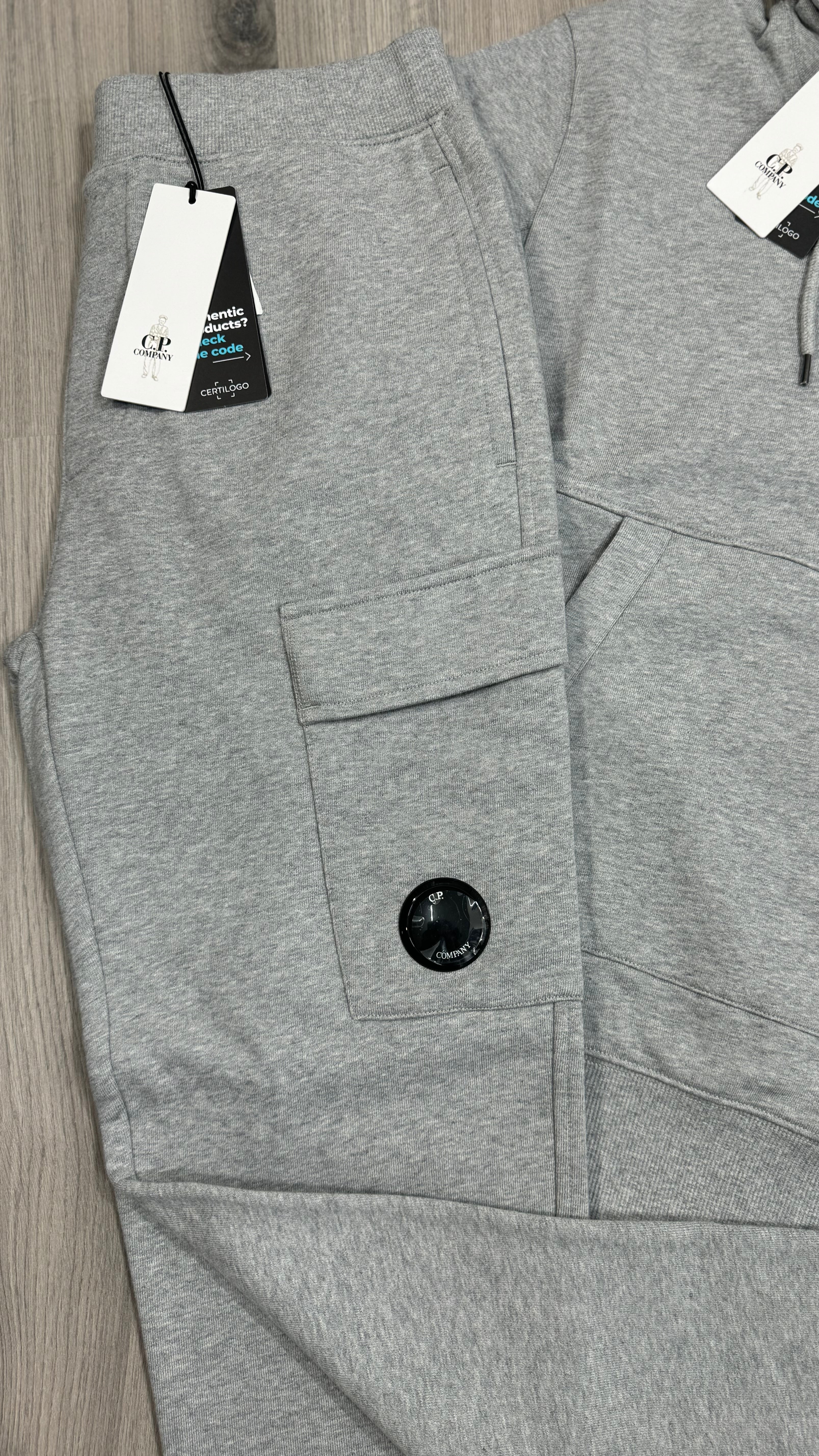 CP Company Grey Hoodie Tracksuit