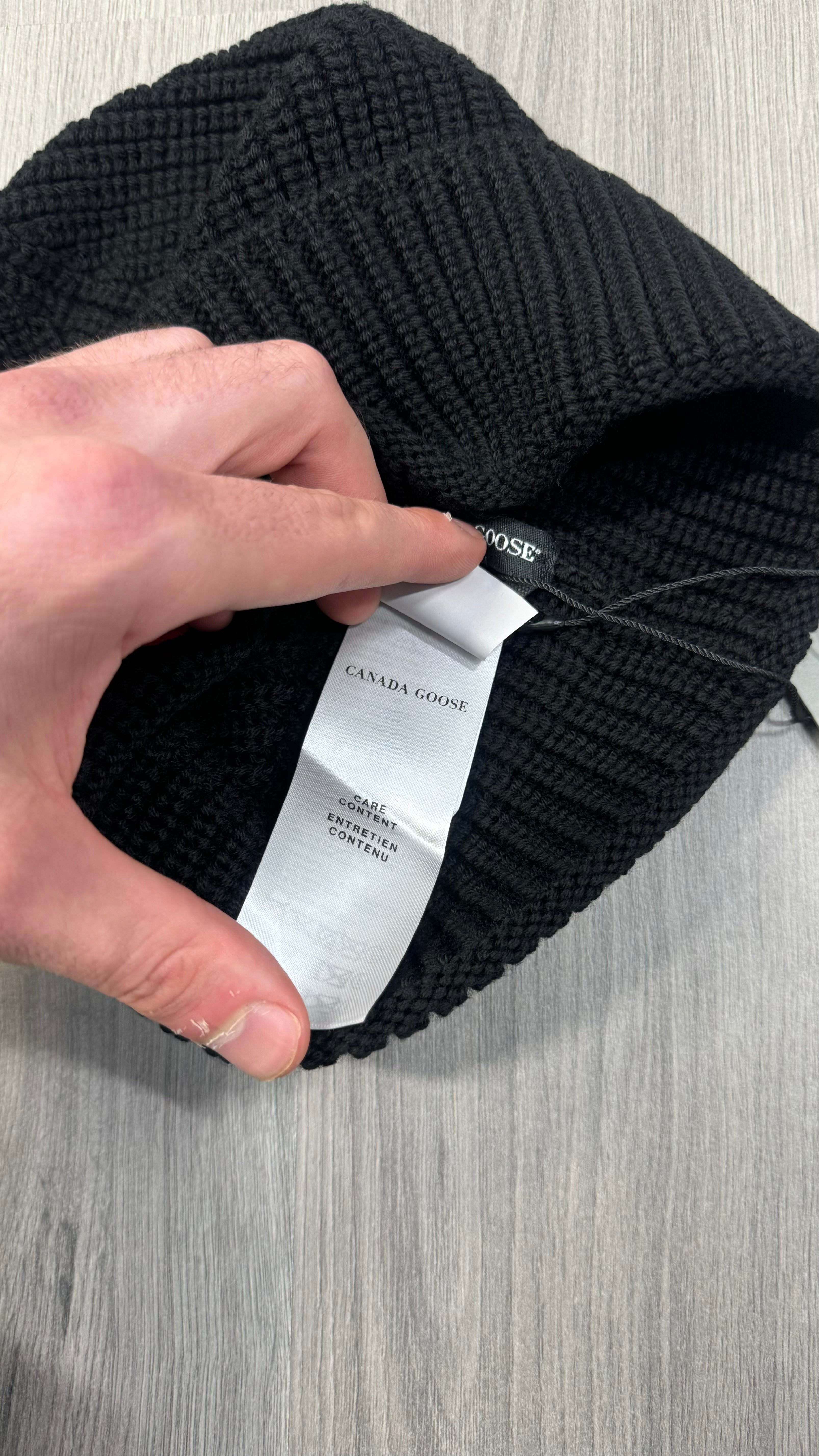 Canada Goose Black Beanie