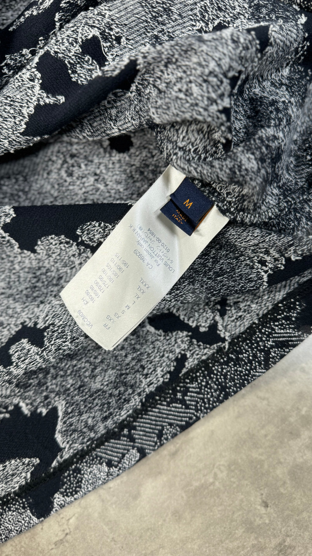 Louis Vuitton Grey Camo Monogram T-shirt