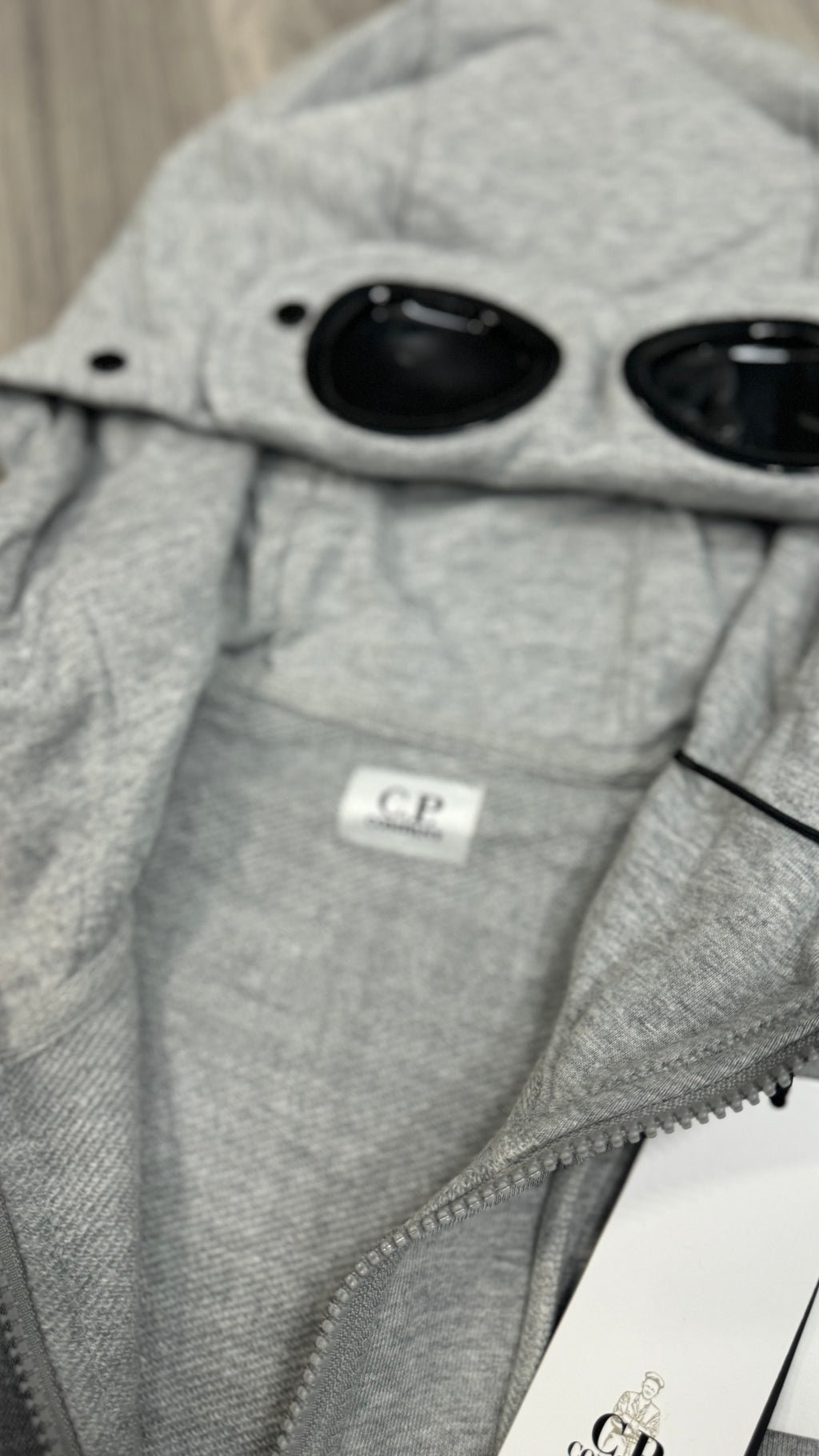 CP Company Grey Zip Up Tracksuit