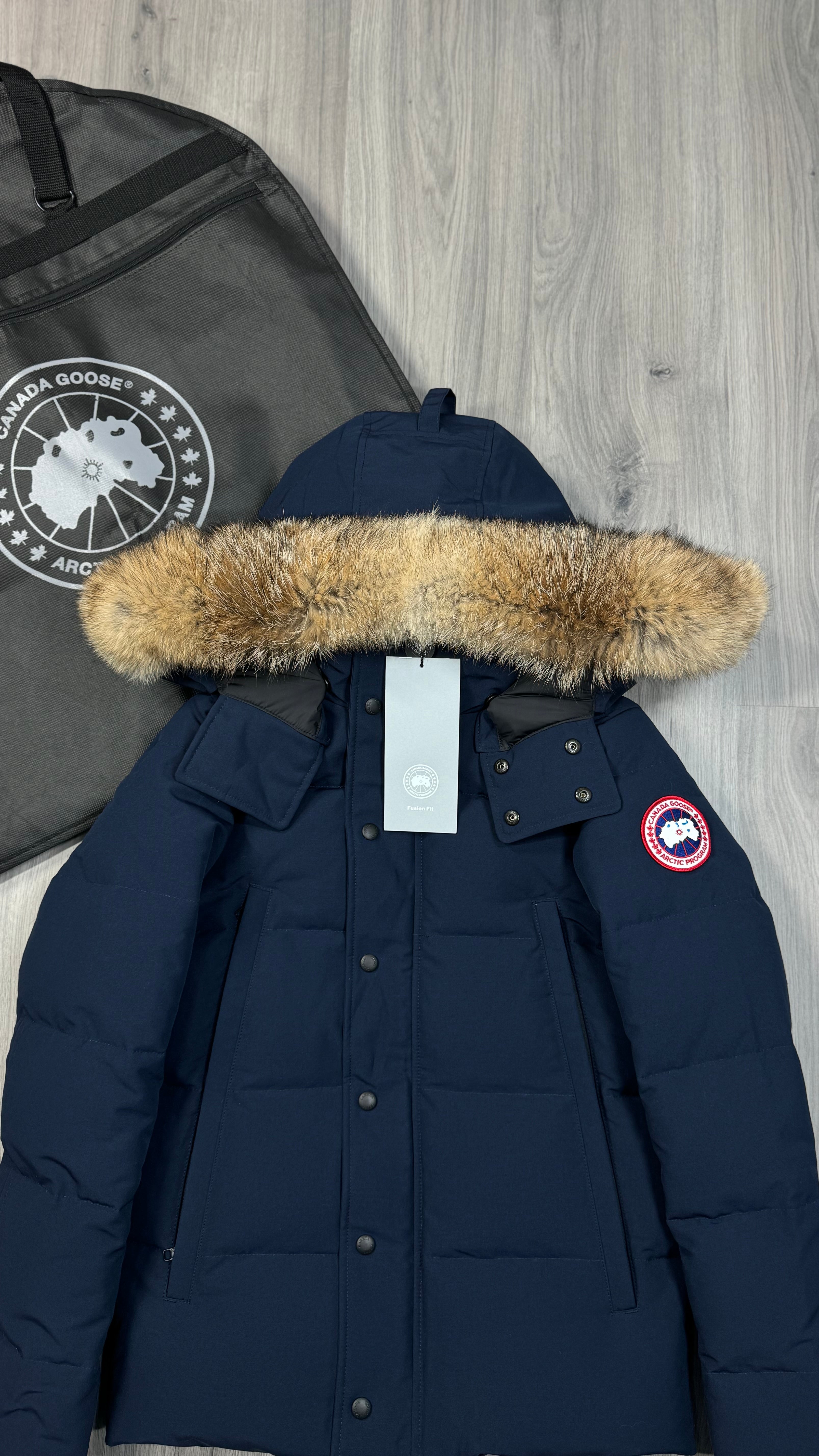 Canada Goose Atlantic Navy Wyndham Parka