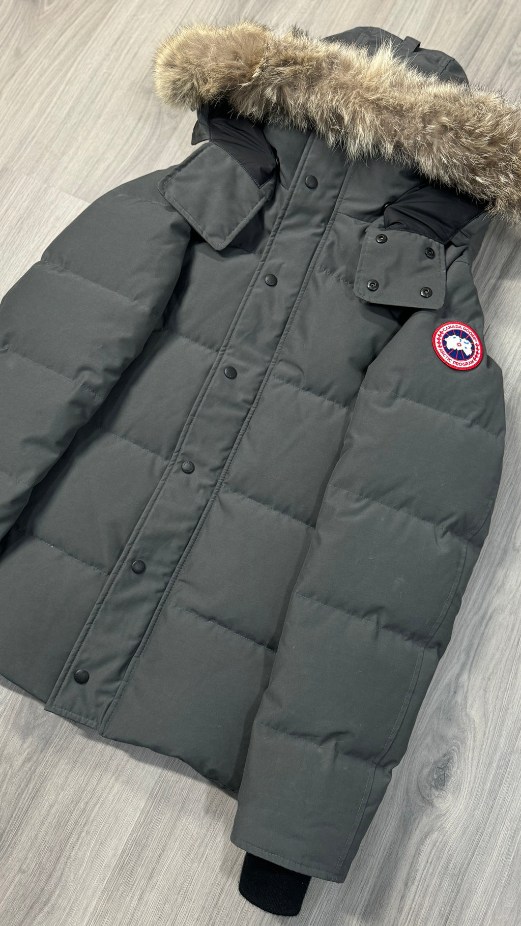 Canada Goose Graphite Wyndham Parka