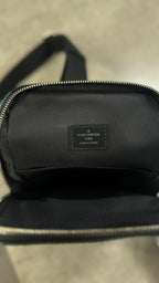 Louis Vuitton Sling Bag in Damier Graphite and Green Pixel canvas