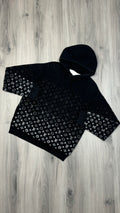 Louis Vuitton Black Gradient Hoodie