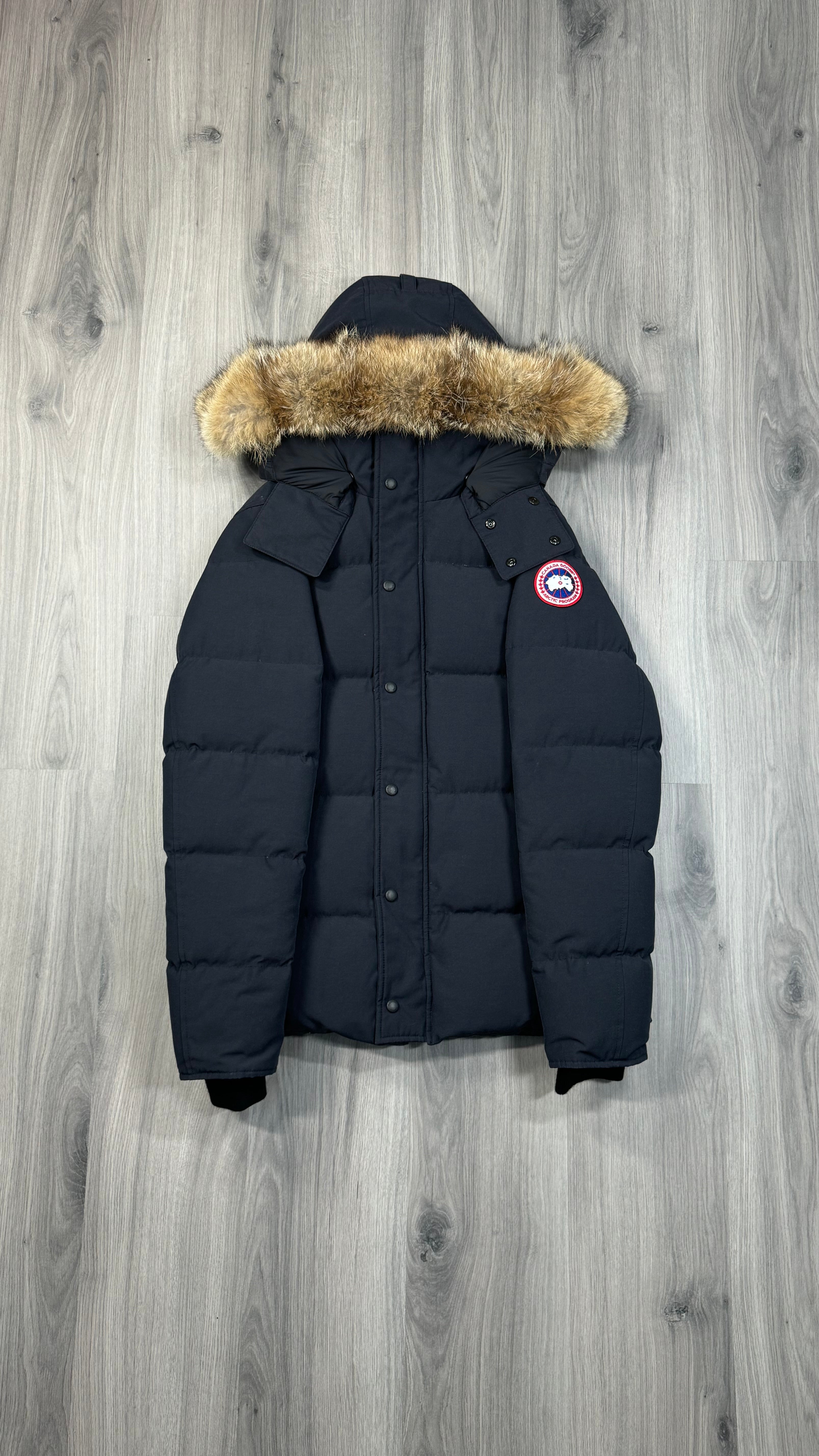 Canada Goose Marine Navy Wyndham Parka