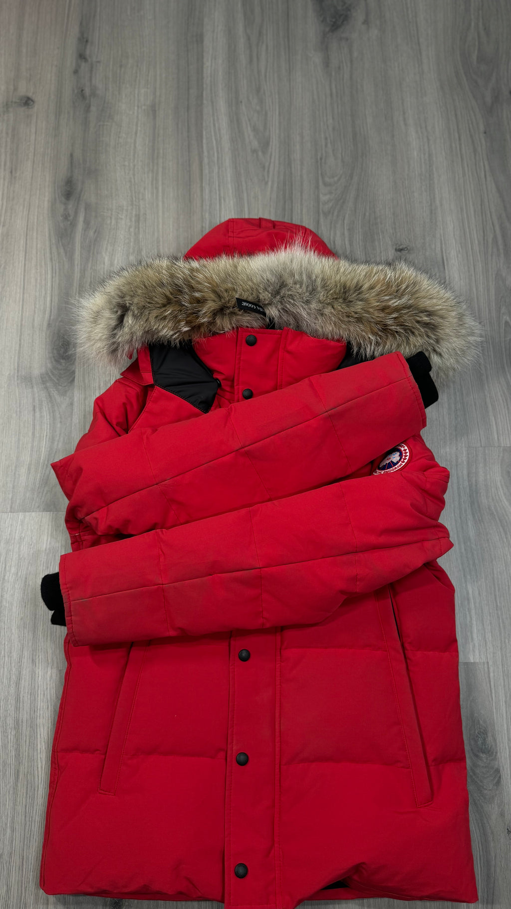 Canada Goose Red Wyndham Parka