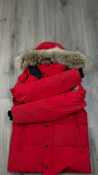 Canada Goose Red Wyndham Parka