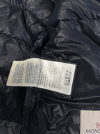 Moncler Navy Gilere hooded down jacket