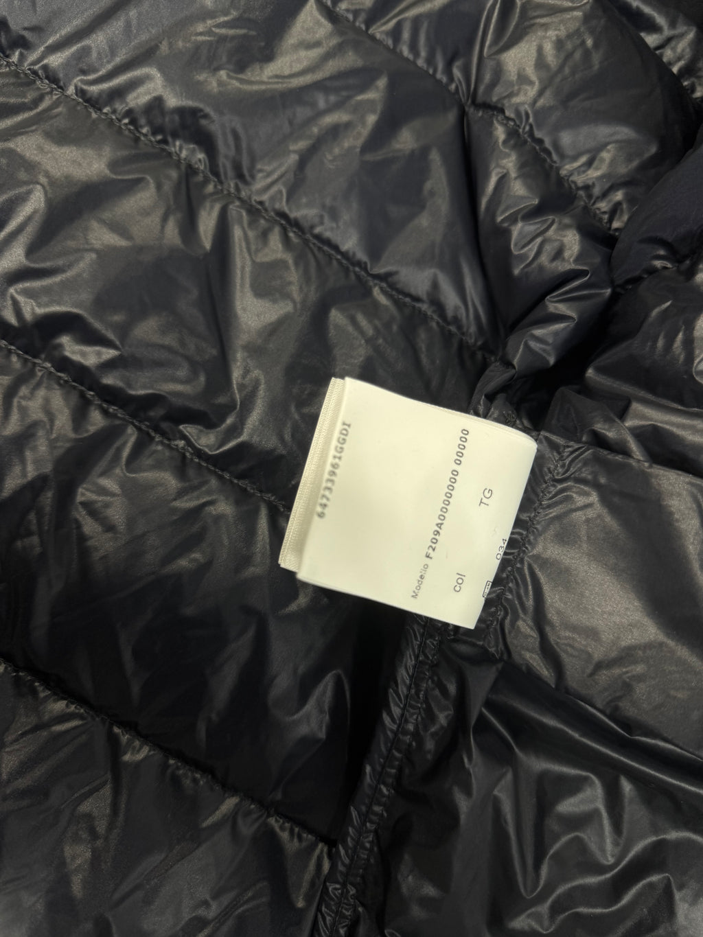 Moncler Navy Gilere hooded down jacket