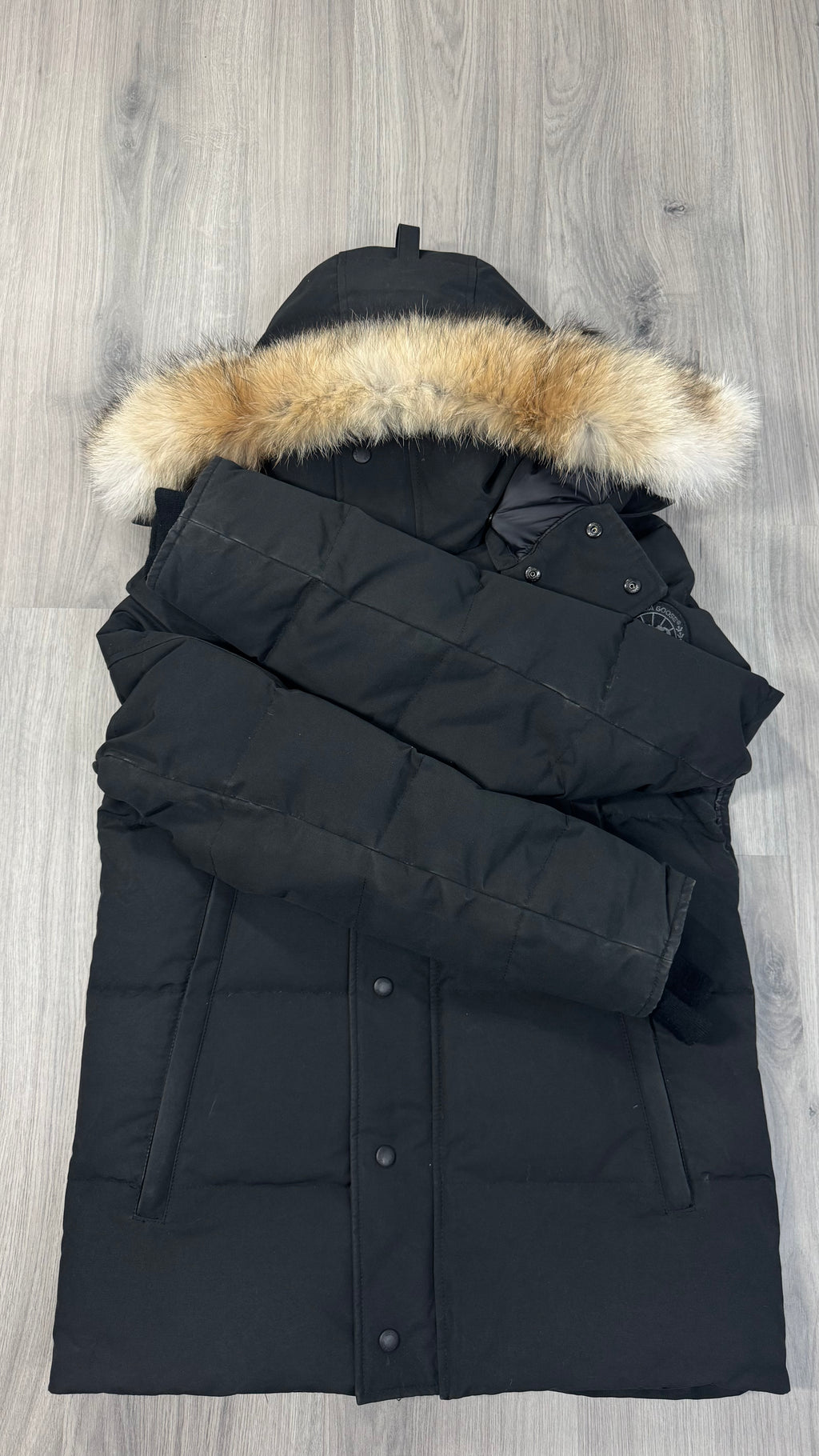 Canada Goose Black Badge Black Wyndham Parka