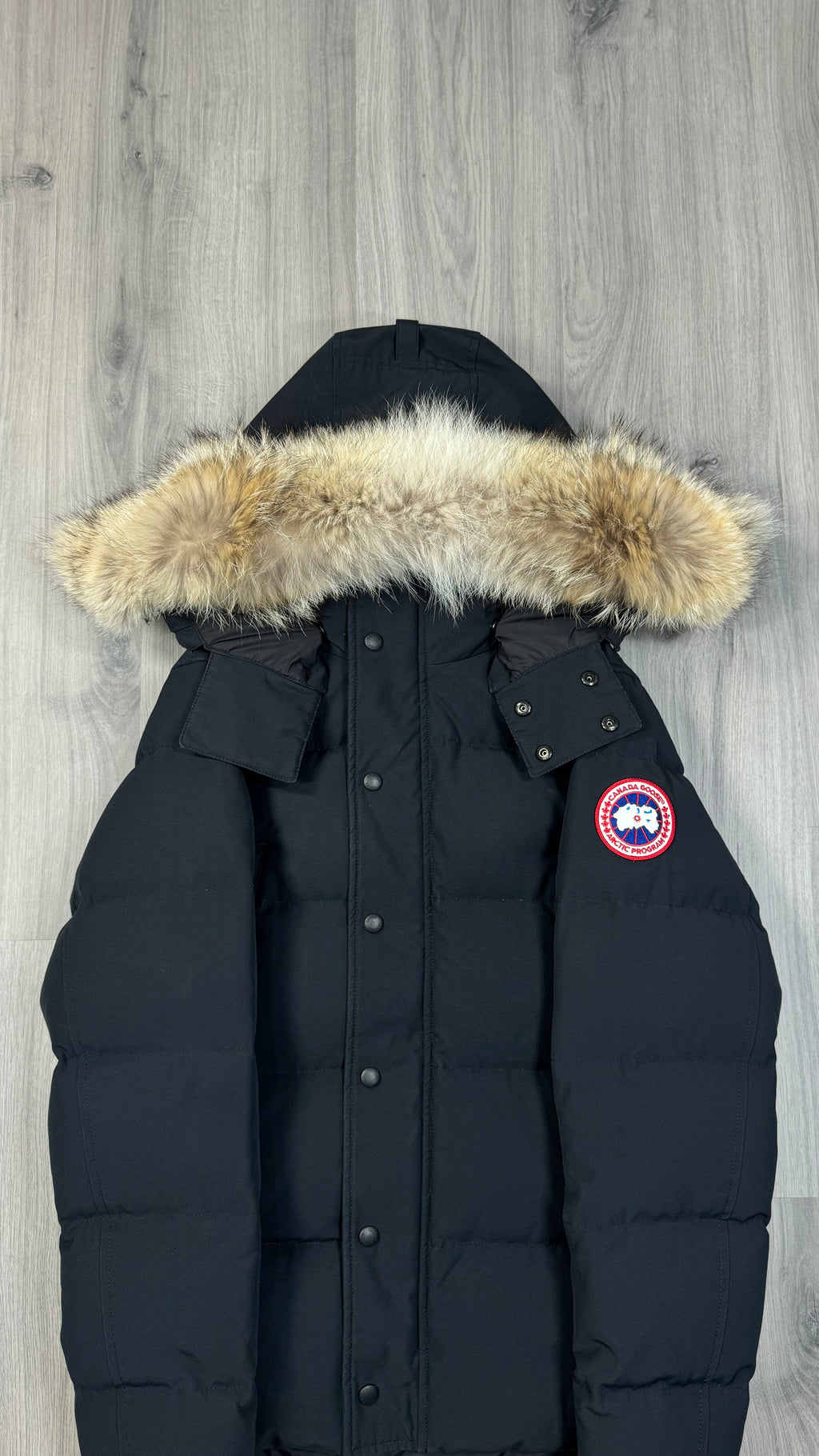 Canada Goose Marine Navy Wyndham Parka