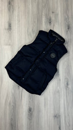 Canada Goose Atlantic Navy Wool Garson Gilet