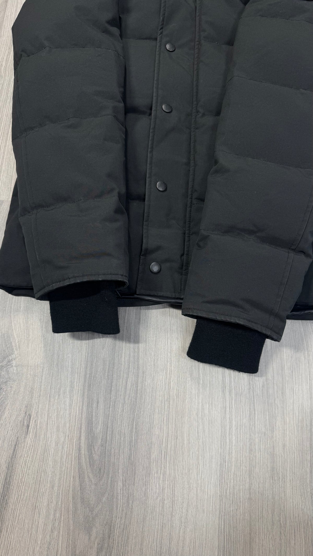 Canada Goose Black Black Badge Wyndham Parka